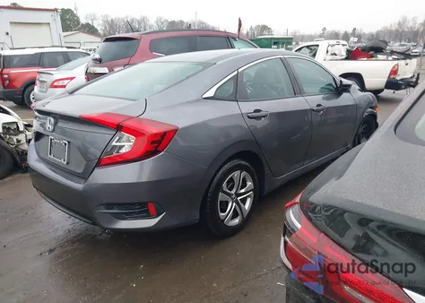 2017 Honda Civic Lx z USA, uszkodzony, nr VIN 2HGFC2F54HH501854